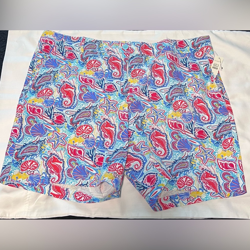 Talbots Weekend Chino 7” Short, Size 16